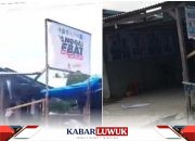 Miris! Baliho Sulianti-Samsul Dirusak, Anak Kades Diduga Terlibat”