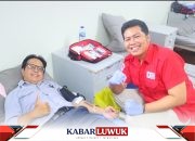 DSLNG Kembali Donorkan 242 kantong darah Bagi Kabupaten Banggai
