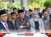 Aksi Protes Aliansi Mahasiswa Luwuk Memanas ! Pjs. Bupati Banggai Dituding Tak Paham Aturan