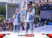 Ribuan Warga Memadati GOR Kilongan, Kampanye Akbar Paslon Sulianti-Samsul Bahri Bergaung