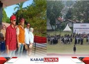 Sulianti-Samsul Tunjukkan Komitmen, Hadiri Langsung Apel Siaga Bawaslu Banggai Tanpa Paslon Lain