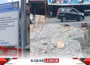 PUPR Banggai Genjot Perbaikan Plat Duiker Dalam Kota