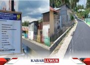 PUPR Banggai  Selesaikan Jalan Desa Padungnyo, Warga Nambo Kini Nikmati Infrastruktur Baru