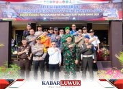 Kapolres Banggai Pimpin Apel Gelar Pasukan Operasi Lilin Jelang Nataru 2024