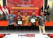 Lapas Luwuk Raih Dua Penghargaan di Refleksi Akhir Tahun 2024 Kemenkumham Sulteng