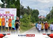 Semarak Hari Bakti PU ke-79, PUPR Banggai Gelar Gerak Jalan