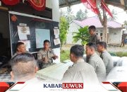 Kasatgas III Preventif Instruksikan Pasi Min Satgas Lakukan Evaluasi di Pos Kamtibmas