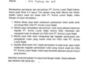 Nasrun Mbau Minta Maaf Ke PT. KLS Akui Pembukaan Lahan di Areal Izin Lokasi HGU