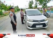 Jajaran Polres Banggai Lakukan Razia di Awal Ramadhan 1446 H