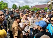 Gubernur Sulteng, Kapolda dan Danrem 132/Tadulako Tinjau Langsung Pelaksanaan PSU di Toili