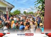 Kapolres Banggai dampingi Kapolda Sulteng Pantau PSU di Toili