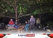 Sinergi Polsek Luwuk dan Aparat Desa Sisir Jalur Rawan Begal di KM 8