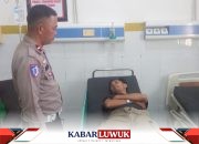 Polisi Olah TKP Truk Tangki BBM Masuk Jurang di Luwuk