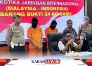 Polda Sulteng Tangkap Peredaran Narkoba Jaringan Internasional