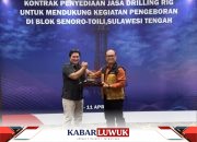 Pertamina Drilling Raih Penghargaan dari JOB Tomori