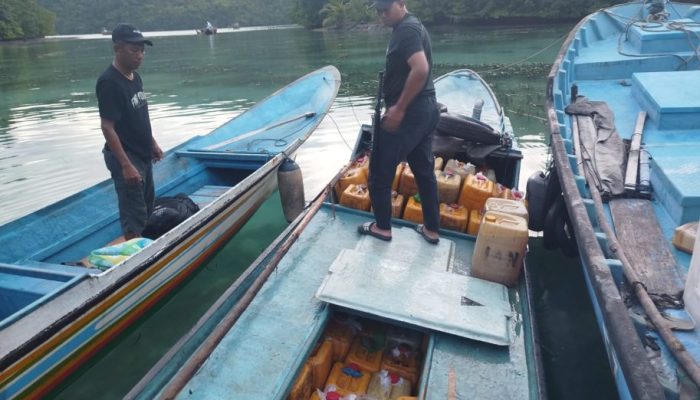 Penyelundupan BBM Warga Balut ke Taliabu Berhasil Digagalkan Polisi