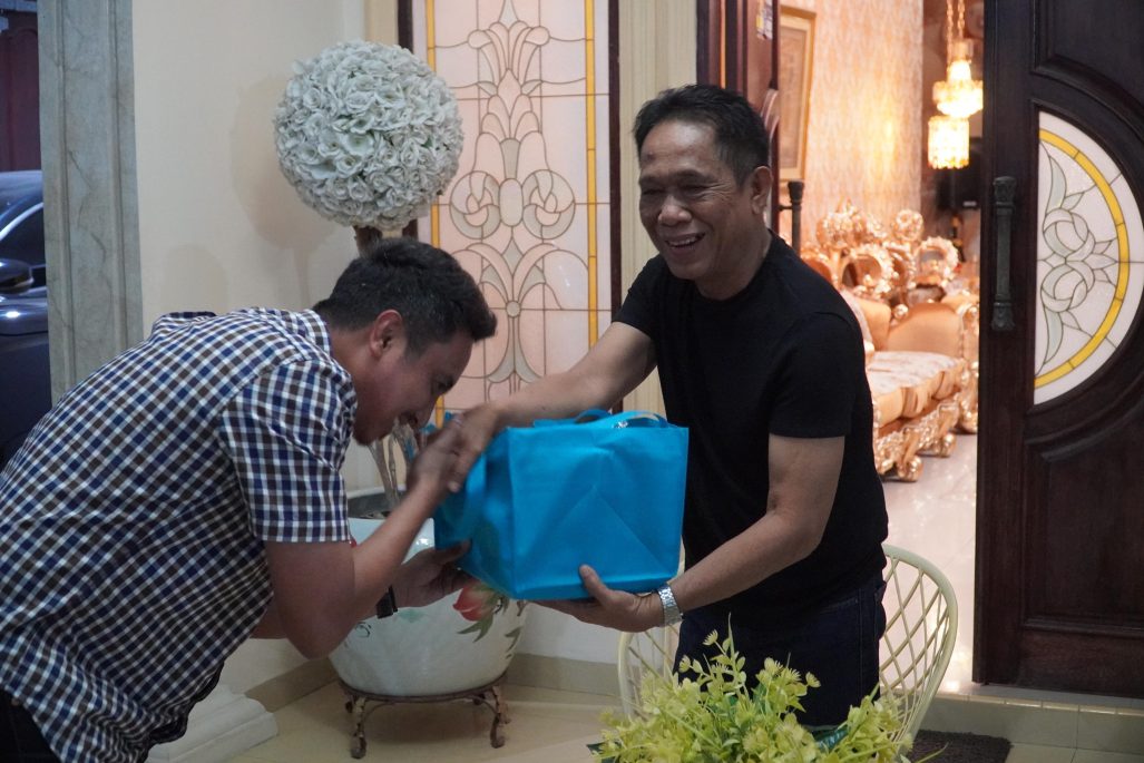 Anggota DPD RI Andhika Mayrizal Amir Silaturahmi di kediaman Ketua DPRD Banggai
