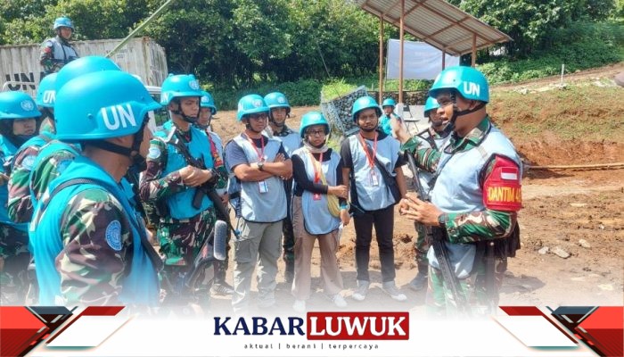 Boot Camp Jurnalis Pertama Pererat Hubungan Media Indonesia dengan Misi Penjaga Perdamaian