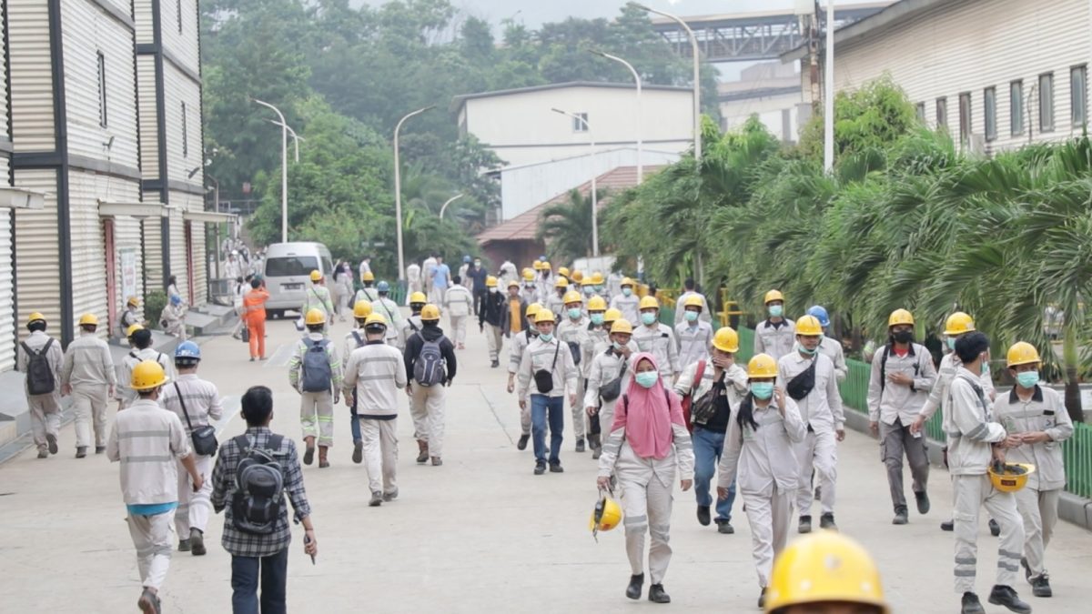 Peredaran Uang di Sekitar Kawasan IMIP Capai Rp338 Miliar Sebulan