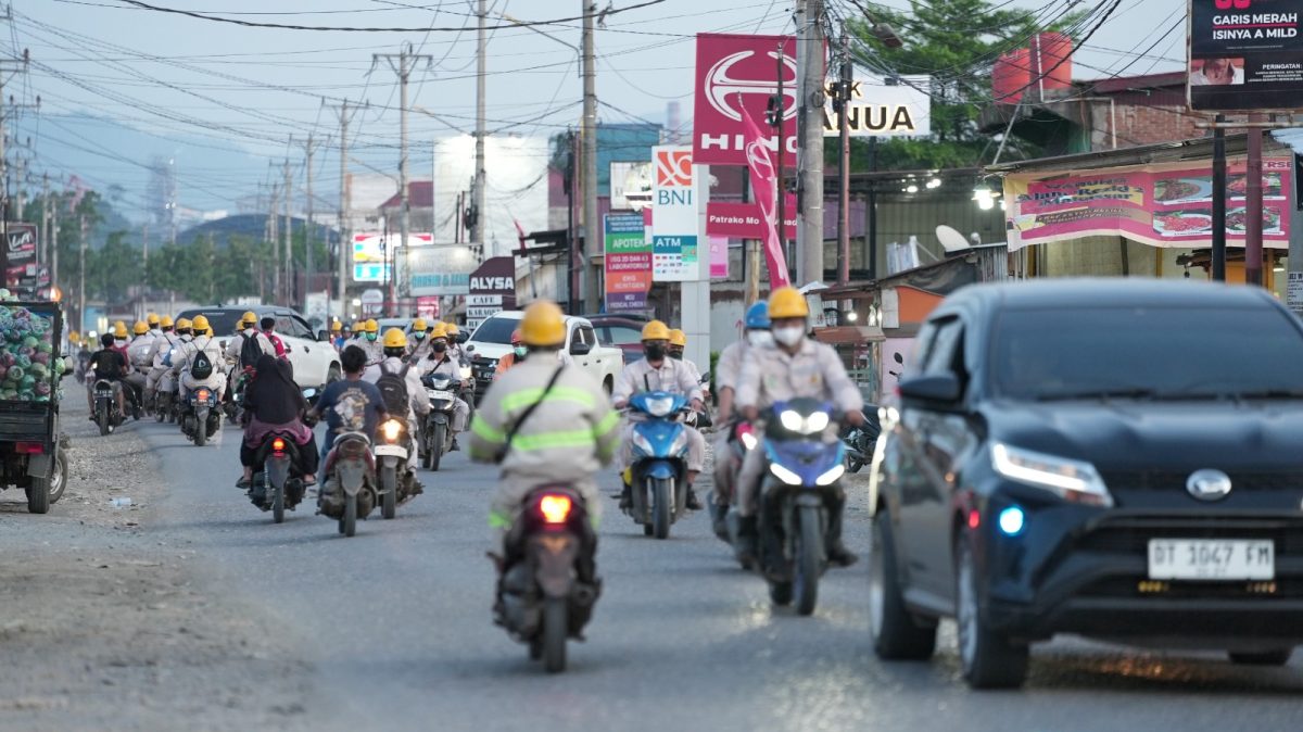 Peredaran Uang di Sekitar Kawasan IMIP Capai Rp338 Miliar Sebulan