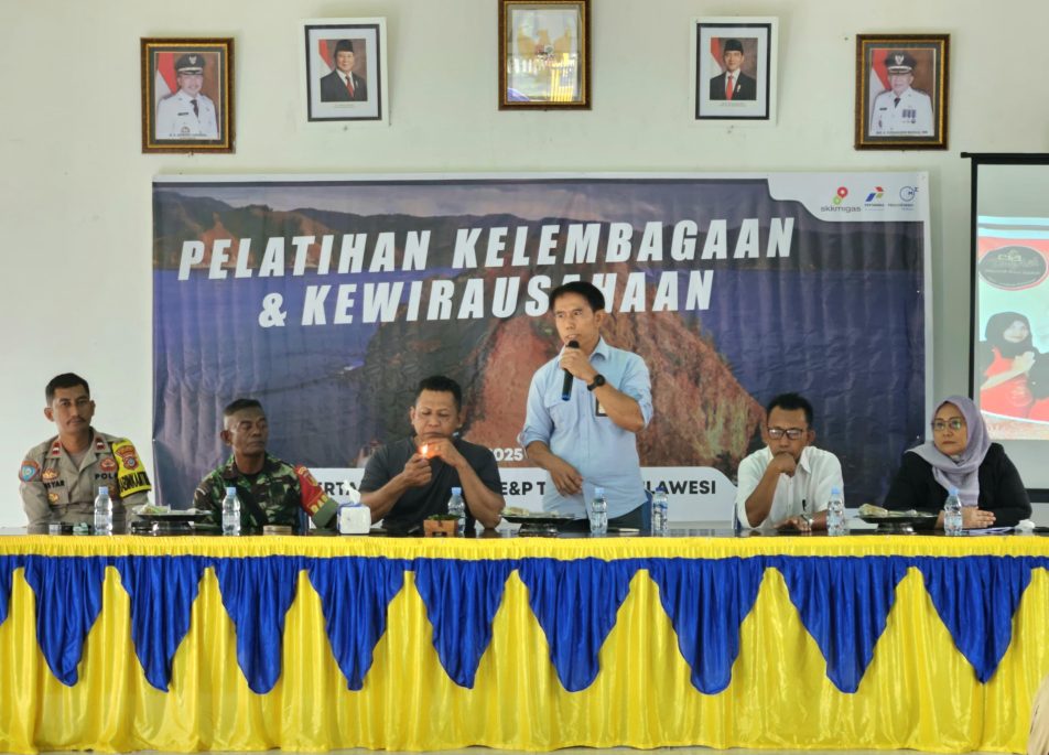 JOB Pertamina-Medco E&P Tomori Sulawesi Gelar Pelatihan Kelembagaan dan Kewirausahaan di Moilong