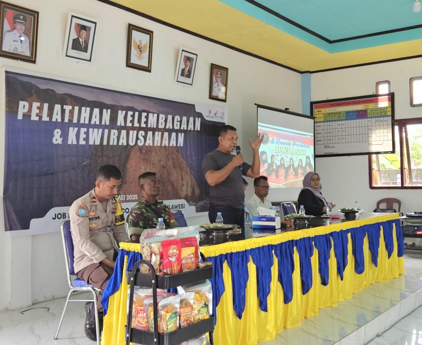 JOB Pertamina-Medco E&P Tomori Sulawesi Gelar Pelatihan Kelembagaan dan Kewirausahaan di Moilong