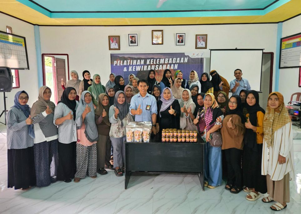 JOB Pertamina-Medco E&P Tomori Sulawesi Gelar Pelatihan Kelembagaan dan Kewirausahaan di Moilong