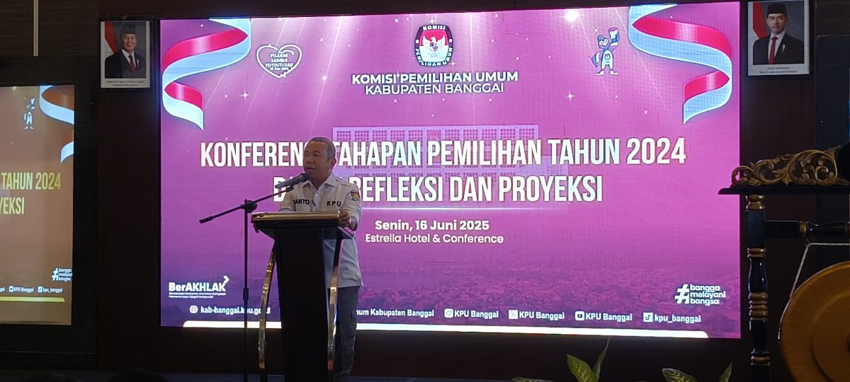 Konferensi Tahapan Pemilihan 2024, Bupati Banggai sebut Pilkada Tahun Ini Lebih Baik dari Sebelumnya