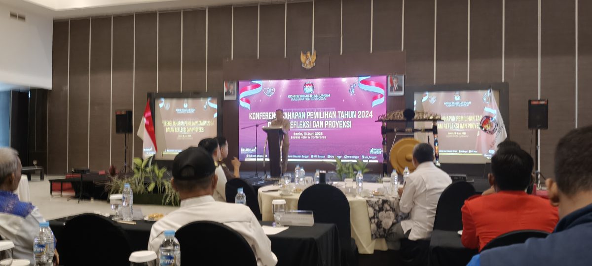 Konferensi Tahapan Pemilihan 2024, Bupati Banggai sebut Pilkada Tahun Ini Lebih Baik dari Sebelumnya