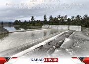 Pembangunan Bendungan Bifurkasi Selamatkan Ribuan Hektar Lahan Persawahan Di Kecamatan Moilong Kabupaten Banggai