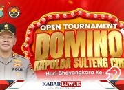 Domino Kapolda Sulteng Cup Hari Bhayangkara Ke-79, Perebutkan 2 Mobil MPV