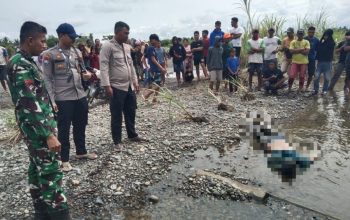 Penemuan Mayat Diduga ODGJ di Sungai Singkoyo Kecamatan Toili