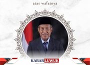 Bupati Bangkep Imbau Pengibaran Bendera Setengah Tiang dan Sholat Ghaib untuk Almarhum Irianto Malingong