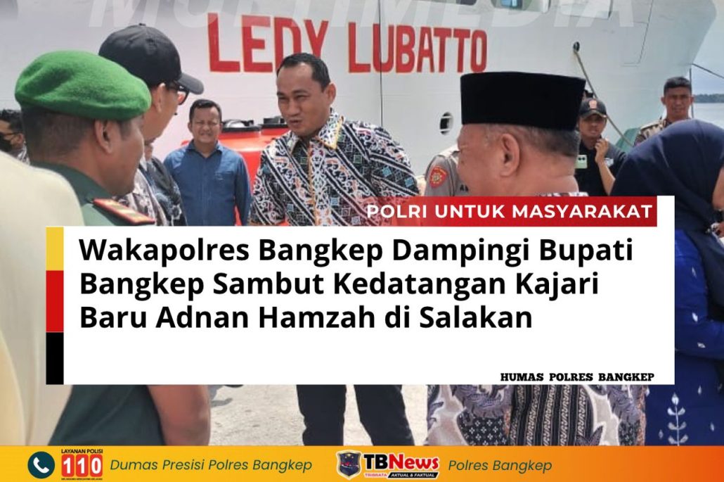 Kajari Adnan Hamzah Disambut Forkopimda Banggai Kepulauan