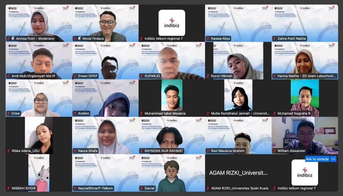Dari Mengajar ke Berkarya Digital: Telkom Regional 5 Gagas Transformasi Guru di
Era Edutech