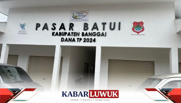 Aleg Gerindra Soroti Pasar Batui Belum Dimanfaatkan Maksimal