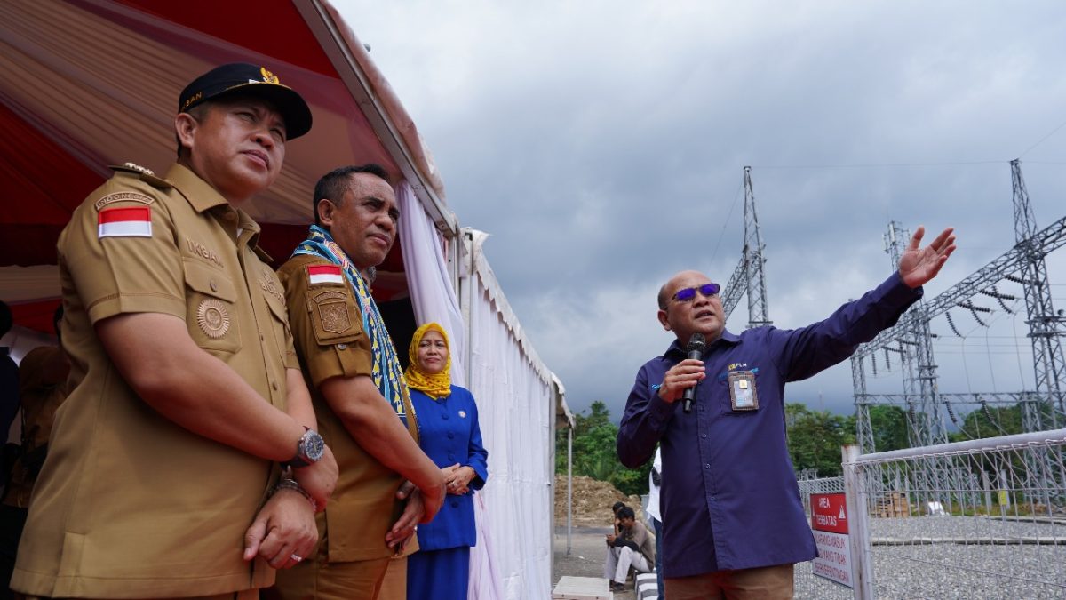 Gubernur Sulawesi Tengah Resmikan Infrasturktur Ketenagalistrikan Sekala Besar Pertama di Morowali, Kado Manis HUT ke-80 RI