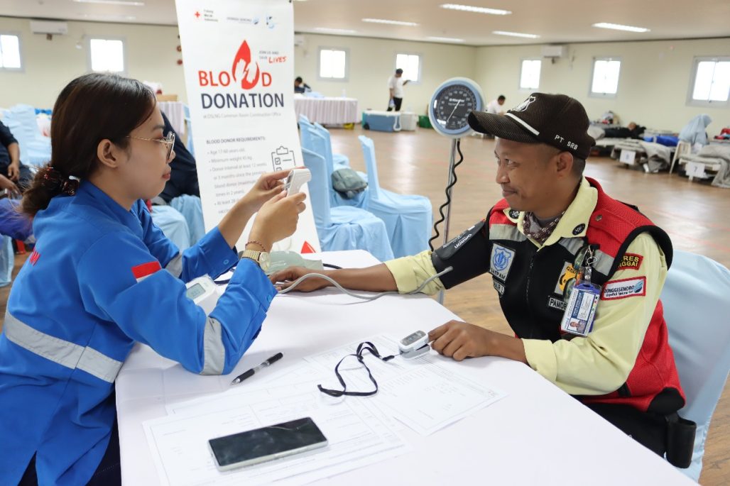 251 Kantong Darah Terkumpul dari Aksi Donor Darah Terbaru di Kilang DSLNG
