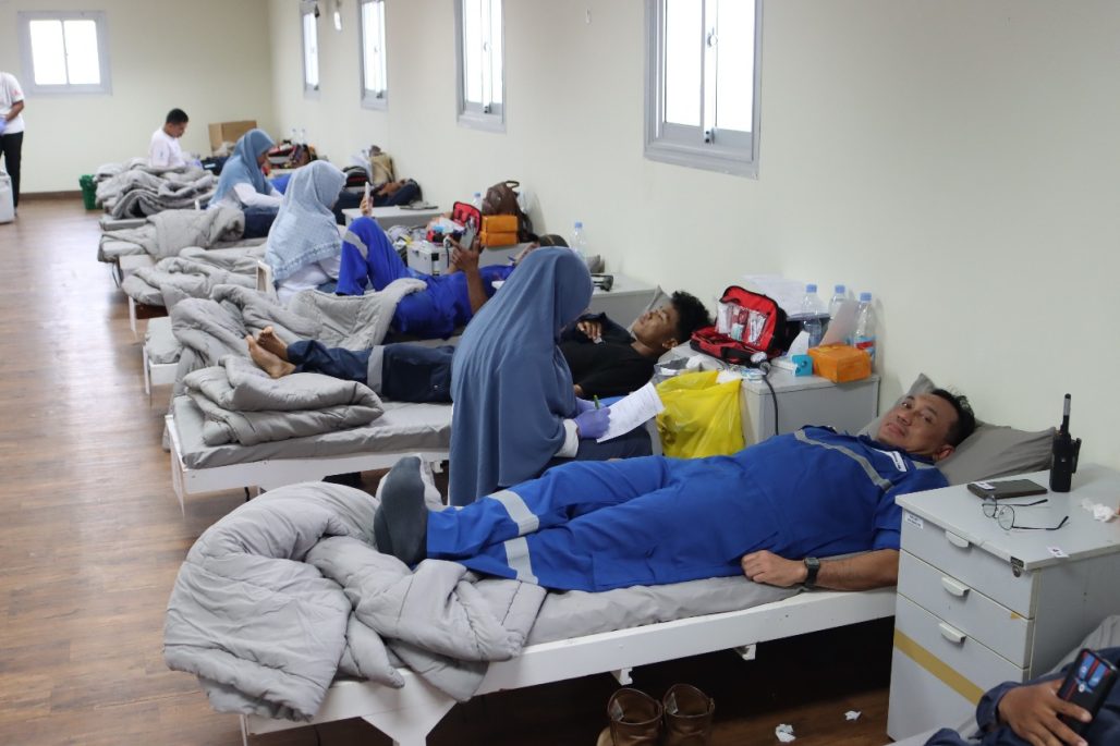 251 Kantong Darah Terkumpul dari Aksi Donor Darah Terbaru di Kilang DSLNG