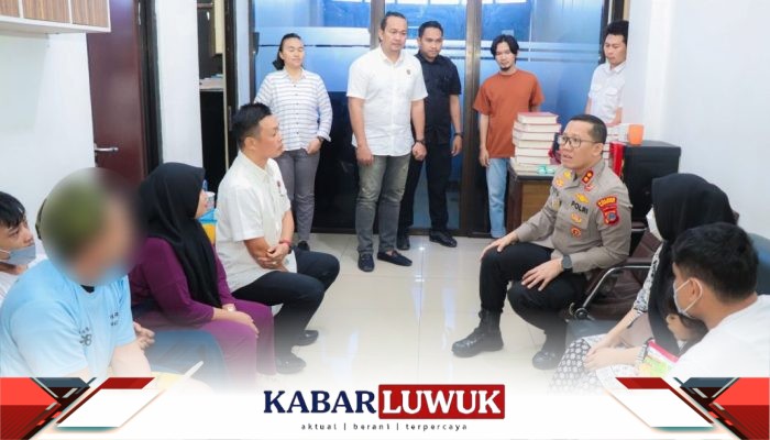 Kapolres Banggai Berikan Nasihat kepada Keluarga Tersangka Narkoba: Jadikan Ini Pelajaran Berharga