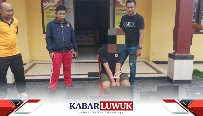 Polisi Tangkap Pelaku Pencuri 9 Laptop Milik SMAN 3 Bunta Banggai