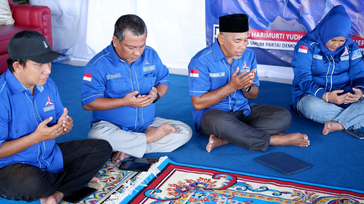 Peringati HUT ke-24, DPC Demokrat Banggai Gelar Dzikir dan Doa untuk Keselamatan Negeri
