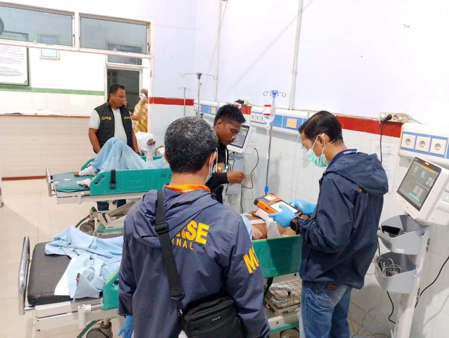 Polisi Identifikasi Korban Kebakaran Kapal KM. Maryam Indah di Luwuk