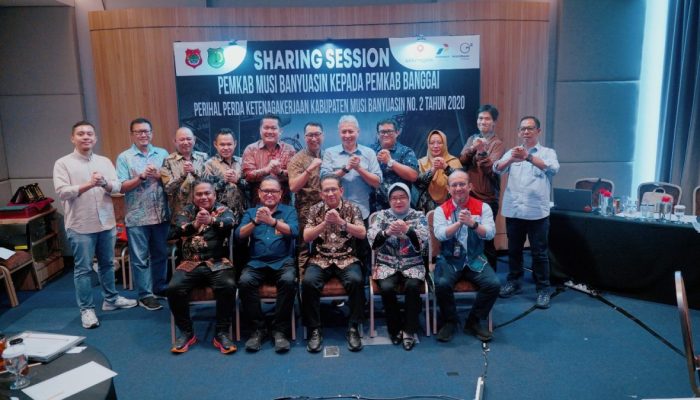 JOB Tomori Perkuat SDM Lokal Melalui Sharing Kolaborasi Disnaker Banggai dan Musi Banyuasin Terkait Perda Ketenagakerjaan