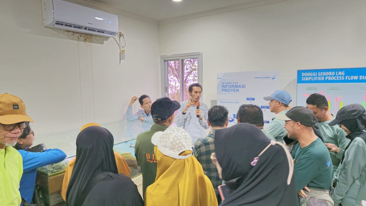 DLH se-Sulawesi Tengah Kunjungi Pusat Informasi Migas dan Maleo Center DSLNG