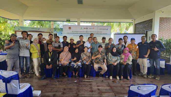 DSLNG Gelar Pelatihan Analisis Usaha Pertanian Jagung dan Kesadaran Keselamatan Petani