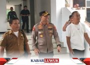 Kapolres dan Dandim Pimpin Pengamanan Aksi Unjuk Rasa di DPRD Banggai