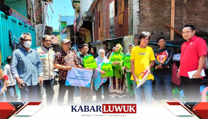 YBM PLN UIP Sulawesi Salurkan Bantuan untuk Korban Kebakaran di Rappokalling