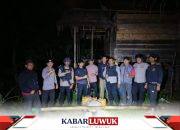 Polsek Batui Gelar Razia Miras di Desa Uso, Amankan 53 Liter Cap Tikus