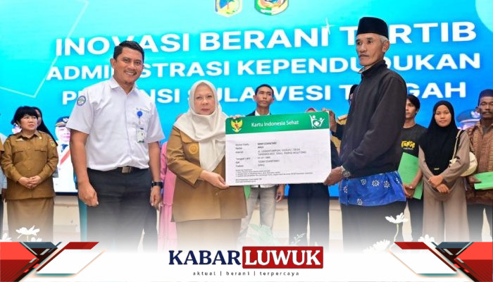 Wagub Reny Launching Inovasi Berani Tertib Administrasi Kependudukan, Dirangkai Nikah Massal 60 Pasangan di Parigi Moutong